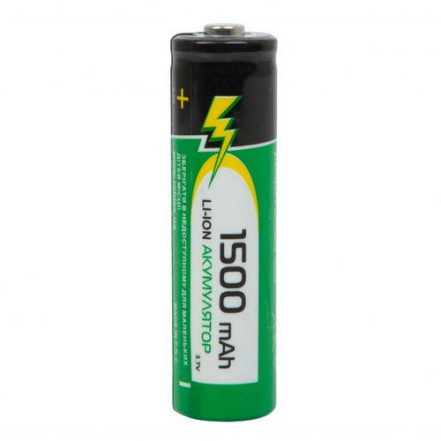 Акумулятор Rablex 18650 Li-lon 1500 mAh Акумулятор Rablex 18650 Li-lon 1500 mAh