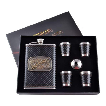 Подарунковий набір з флягою Jack Daniels DJH-1494 Подарунковий набір з флягою Jack Daniels DJH-1494