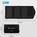 Сонячна панель ALLPOWERS AP-SP5V15W Power bank Сонячна панель ALLPOWERS AP-SP5V15W Power bank