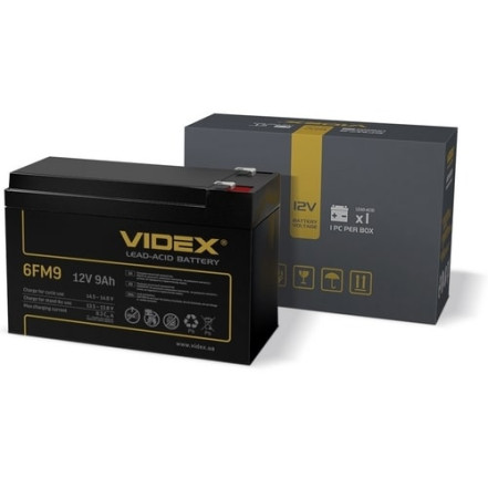 Акумулятор Videx 6FM9 12V 9Ah Акумулятор Videx 6FM9 12V 9Ah