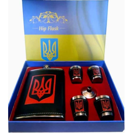 Набір подарунковий з флягою Ukraine 6в1 TZ-15 Набір подарунковий з флягою Ukraine 6в1 TZ-15