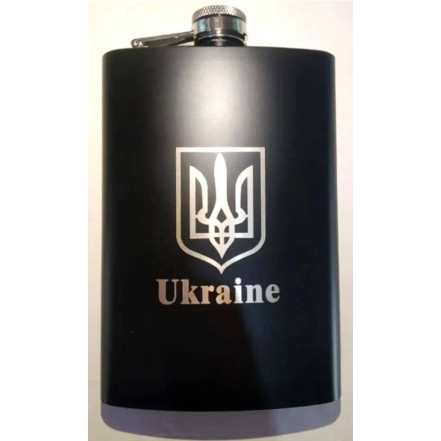 Фляга із нержавіючої сталі Україна UKR-2 Фляга із нержавіючої сталі Україна UKR-2