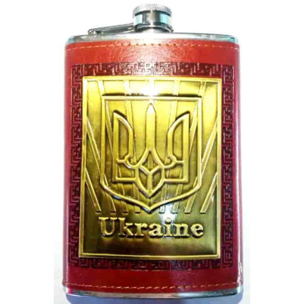 Фляга із нержавіючої сталі Україна UKR-4 Фляга із нержавіючої сталі Україна UKR-4
