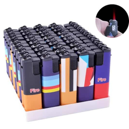 Запальничка пластикова FASHION Lighter 537-2 (турбо полум'я)