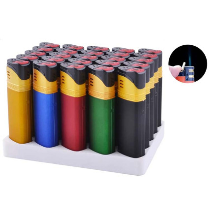 Запальничка пластикова в металевому корпусі ABB Fine Lighter 801-1 Запальничка пластикова в металевому корпусі ABB Fine Lighter 801-1