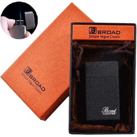 Запальничка подарункова BROAD 4475-Black Запальничка подарункова BROAD 4475-Black