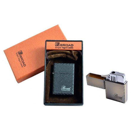 Запальничка подарункова BROAD 4476-Black Запальничка подарункова BROAD 4476-Black