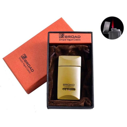 Запальничка подарункова BROAD 3663-Gold Запальничка подарункова BROAD 3663-Gold