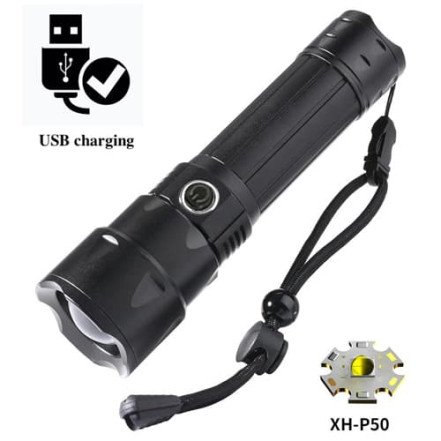Ліхтар BL-A78-P50, zoom, ЗУ micro USB, Box Ліхтар BL-A78-P50, zoom, ЗУ micro USB, Box