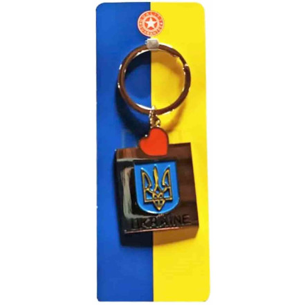 Брелок i love UKRAINE Прапор України UK 140 Брелок i love UKRAINE Прапор України UK 140