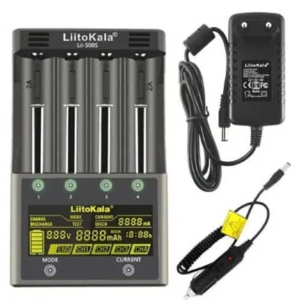 Зарядний пристрій LiitoKala Lii-500S Зарядний пристрій LiitoKala Lii-500S