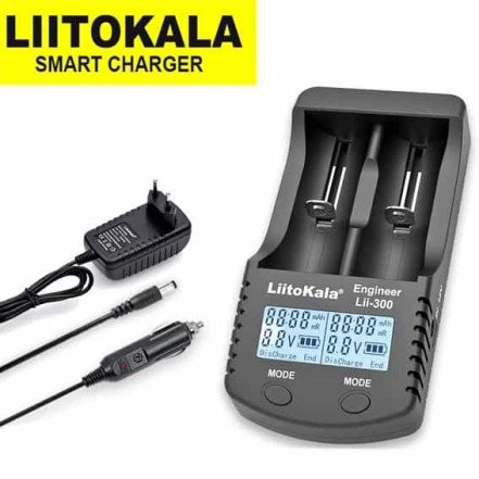 Зарядний пристрій LiitoKala Lii-300 Зарядний пристрій LiitoKala Lii-300