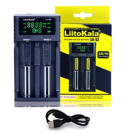 Зарядний пристрій LiitoKala Lii-S2 Зарядний пристрій LiitoKala Lii-S2