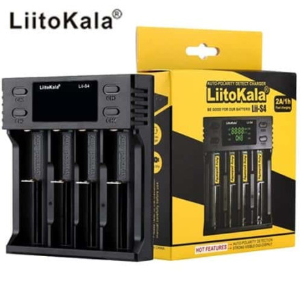 Зарядний пристрій LiitoKala Lii-S4 на 4 слоти Зарядний пристрій LiitoKala Lii-S4 на 4 слоти