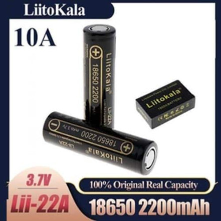 Акумулятор LiitoKala 18650 Lii-22A 2200mAh Акумулятор LiitoKala 18650 Lii-22A 2200mAh