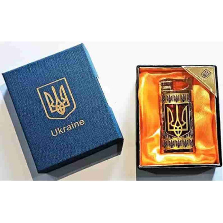 Запальничка подарункова Україна HL-4523-1-red