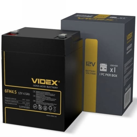 Акумулятор Videx 6FM4.5 12V 4.5Ah Акумулятор Videx 6FM4.5 12V 4.5Ah