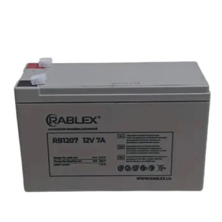 Акумулятор Rablex RB1207 12V/7Ah Акумулятор Rablex RB1207 12V/7Ah