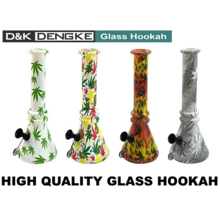 Скляний Бонг D&K Каннабіс DK-6433-3 Скляний Бонг D&K Каннабіс DK-6433-3