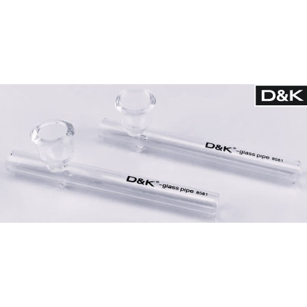 Скляна трубка чиллум D&K DK-8581 Скляна трубка чиллум D&K DK-8581