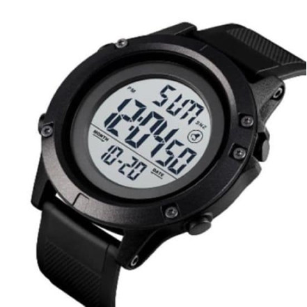 Годинник наручний 1508BKWT SKMEI, BLACK-WHITE Годинник наручний 1508BKWT SKMEI, BLACK-WHITE