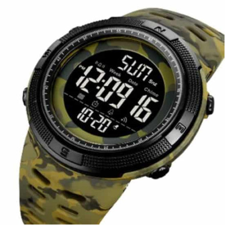 Годинник наручний SKMEI 2070CMGNBK ARMY GREEN CAMO-BLACK Годинник наручний SKMEI 2070CMGNBK ARMY GREEN CAMO-BLACK