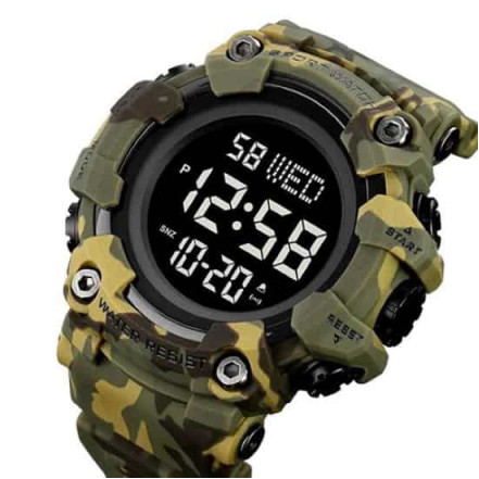 Годинник наручний 1968CMGN SKMEI GREEN CAMO Годинник наручний 1968CMGN SKMEI GREEN CAMO