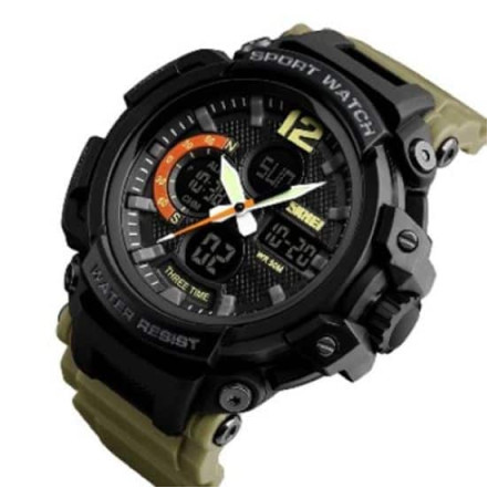 Годинник наручний 1343KH SKMEI KHAKI