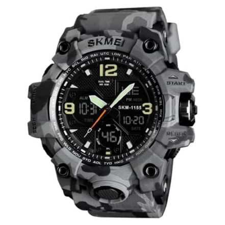 Годинник наручний 1155BCMGY SKMEI GRAY CAMO