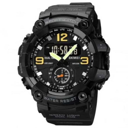 Годинник наручний 1965BK SKMEI BLACK Годинник наручний 1965BK SKMEI BLACK