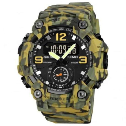 Годинник наручний 1965CMGN SKMEI CAMO GREEN Годинник наручний 1965CMGN SKMEI CAMO GREEN
