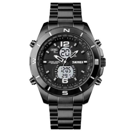 Годинник наручний 1670BKWT SKMEI BLACK-WHITE