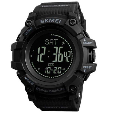 Годинник наручний 1356BK SKMEI BLACK, Compass