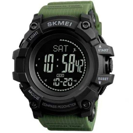 Годинник наручний 1356AG SKMEI ARMY GREEN, Compass Годинник наручний 1356AG SKMEI ARMY GREEN, Compass