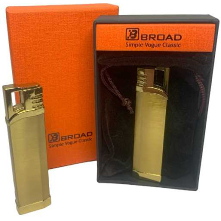 Подарункова запальничка Broad HL-402 Gold