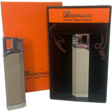 Подарункова запальничка Broad HL-402 Silver