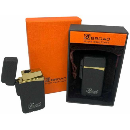 Подарункова запальничка Broad HL-403 Black mate