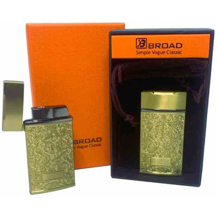Запальничка подарункова Broad HL-404 Gold Запальничка подарункова Broad HL-404 Gold