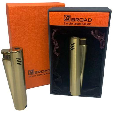 Запальничка газова Broad HL-406 Gold Запальничка газова Broad HL-406 Gold