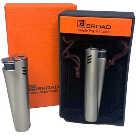 Запальничка газова Broad HL-406 Silver Запальничка газова Broad HL-406 Silver