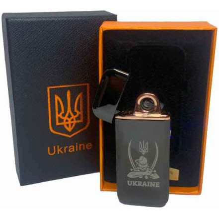 Електроімпульсна запальничка Ukraine HL-441 Black