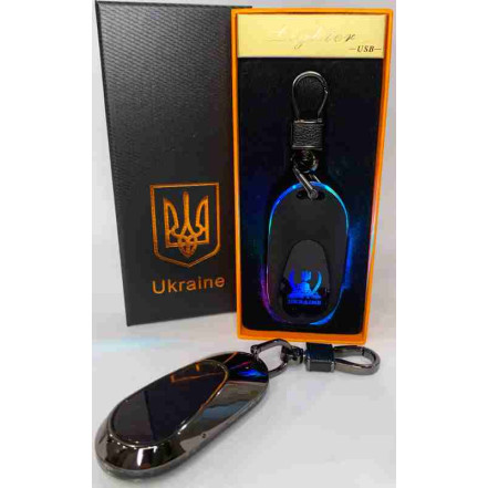 USB запальничка-брелок Україна HL-473 Black USB запальничка-брелок Україна HL-473 Black