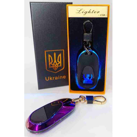 USB запальничка-брелок Україна HL-473 Rainbow USB запальничка-брелок Україна HL-473 Rainbow