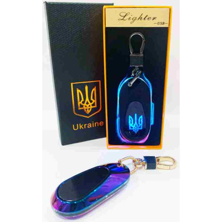 USB запальничка-брелок Україна HL-474 Rainbow USB запальничка-брелок Україна HL-474 Rainbow