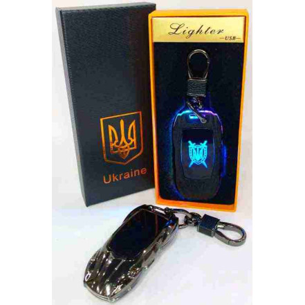 USB запальничка-брелок Україна HL-471 Black USB запальничка-брелок Україна HL-471 Black
