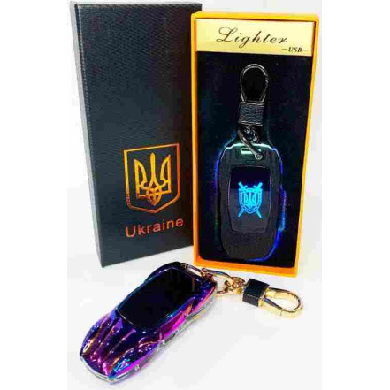 USB запальничка-брелок Україна HL-471 Rainbow USB запальничка-брелок Україна HL-471 Rainbow
