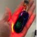 USB запальничка-брелок Україна HL-472 Black mate (спіраль розжарювання, підсвічування RGB)