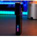 Электроимпульсная USB+ газовая зажигалка в подарочной упаковке HL-483 Black (индикатор заряда)