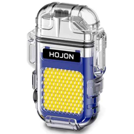 Електроімпульсна запальничка HOJON HL-513 Blue Електроімпульсна запальничка HOJON HL-513 Blue