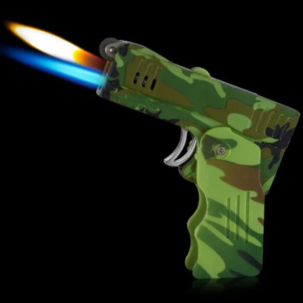 Запальничка Пістолет Transformers Lighter Gun HL-500 Green Запальничка Пістолет Transformers Lighter Gun HL-500 Green
